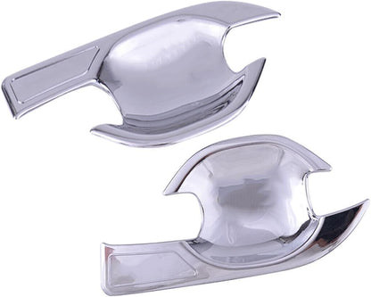 ya 2 8.15 4-Pack Door Handle Surround Bowl Cover Trim Fits for Mitsubishi Outlander 2013-19