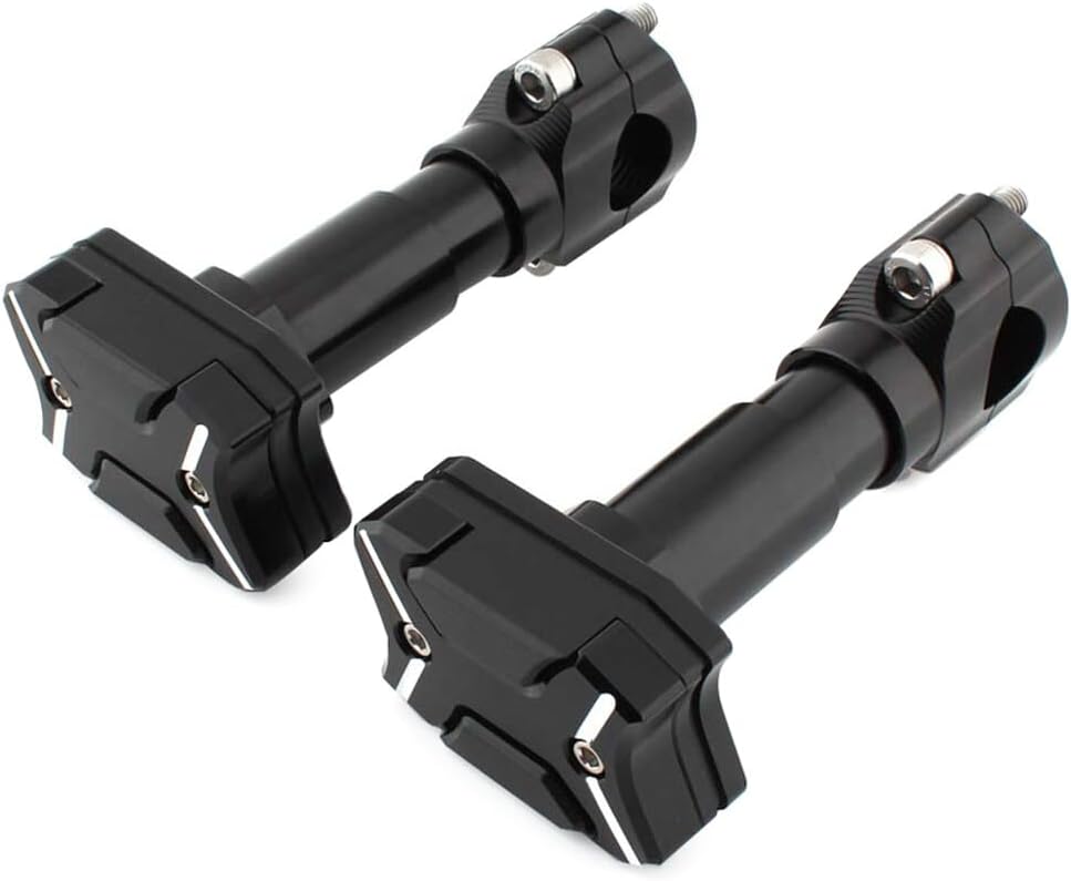 ya 4 8.8.2 Universal Modified Engine Guard Crash Bar F for Ram e Protector 22mm-30mm Pair Black