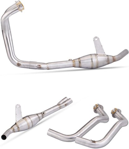 ya 4 8.8.2 for Yamaha YZF R3 MT-25 Modified Connected Header Front Pipe Link System
