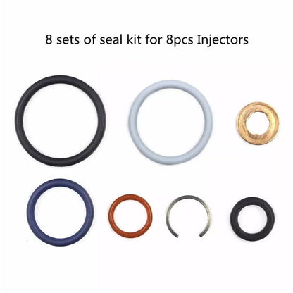 ya 3 8.24 baidi Oring/Seal Fuel Injector kit for Ford 6.0L Powerstroke Diesel Engine 2003-2010