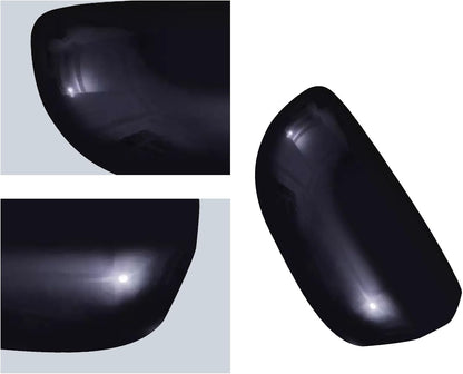 ya 11 9.14 baidiBlack right side rearview mirror cover Q0EZODE4NW for Toyota RAV4 2006-201D7-