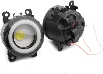 ya 2 8.15 White LED fog light with light ring DRL suitable for 13-16 for Subaru BRZ 15-21 WRX STI Impreza