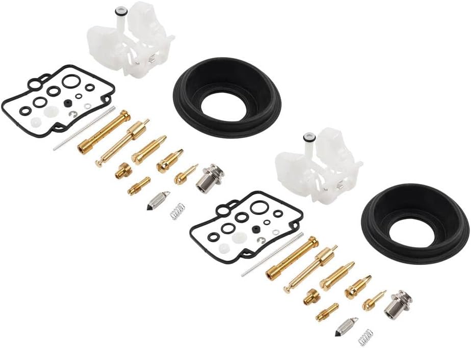 ya 2 8.15 2x Carburetor Repair Kit Carb Float Diaphragm Set For BST 33 for BMW F650