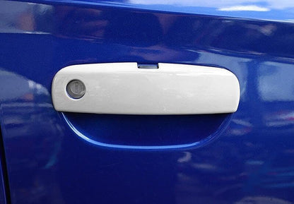 ya 2 8.15 for Dodge Challenger 2012-2022 ABS White Exterior Door Handle Cover Trim 