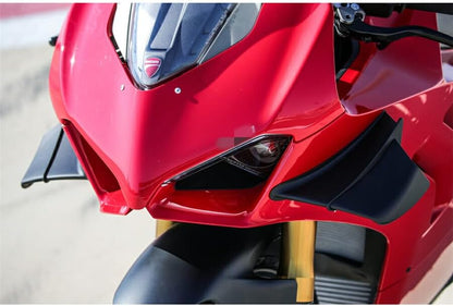 ya 23 10.7 baidi 2 ¡Á Universal Motorcycle Side Winglets Wind Fin Spoiler Trim Cover Air Deflector