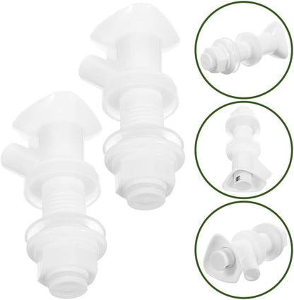 ya 4 8.14 2 Pcs Faucet Replacement Parts Cooler Water Spigot Tap for Drinks Dispenser