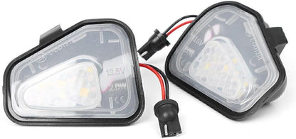 ya 4 8.8 2xLED Side Mirror Puddle Light Bug Free Fits for VW for VW EOS Passat B7 CC