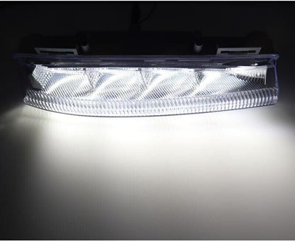 ya 4 8.10 2 * LED DRL Daytime Running Light Fog Light for Mercedes-Benz W204 W212 C250 C280 
