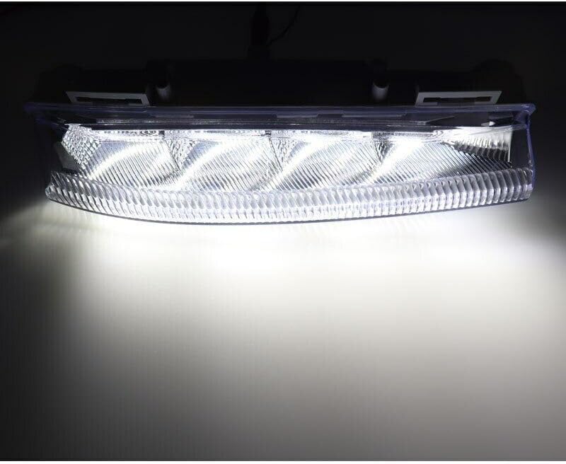 ya 10 9.16 zhengce 2 * LED DRL Daytime Running Light Fog Light for Mercedes-Benz W204 W212 C25