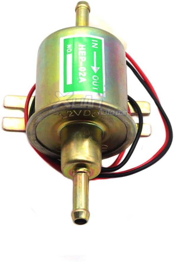 ya 4 8.8.2 Electric delivery low pressure gas diesel fuel pump HEP-02A inline fuel pump 12v