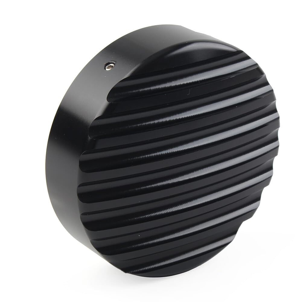 ya 6 8.14 1xCNC Derby Timing Timer Cover Horizontal Pattern for Harley XL883 2013+ Black B