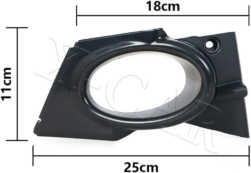 ya 2 8.15 A pair of front bumper fog lampshades suitable for Honda Fly Jazz Sport models 2009-2011 GE8