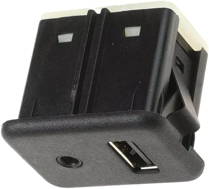 ya 5 8.10 Center Console Aux Port Black 25832462 For Allure 2010 2011 2012 2013