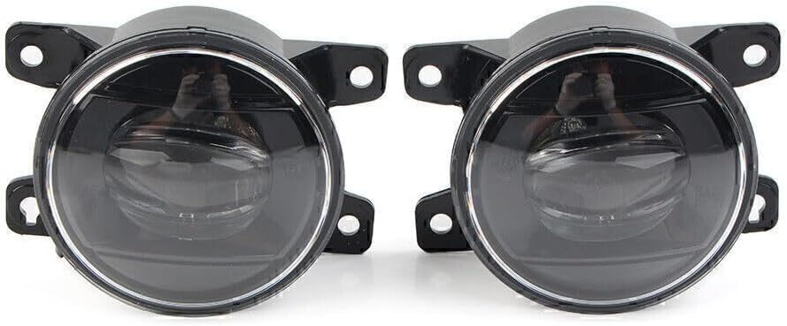 ya 10 9.16 zhengce 2pc LED Fog Light Lamps With Cable Switch Left Right for Honda for Civic Se