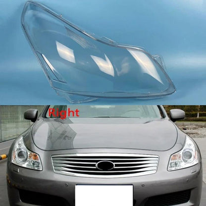 ya 4 8.14 Applicable to for Infiniti G25 G35 2007-10 Right side headlight lens cover + sealant 