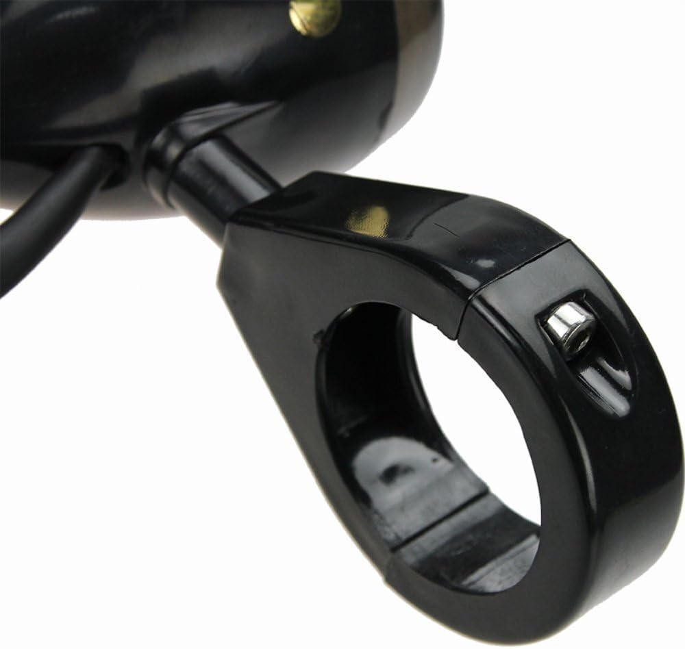 ya 4 8.14 4pcs Motorcycle LED Turn Signal Light Fork Clamp Universal Front and Rear Black 41mm 