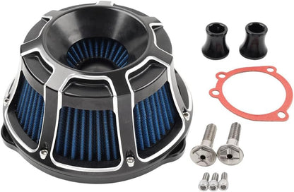 ya 5 8.10 Air Cleaner Intake Filter System Fit for Harley Sportster XL883 1200 72 48 1991+