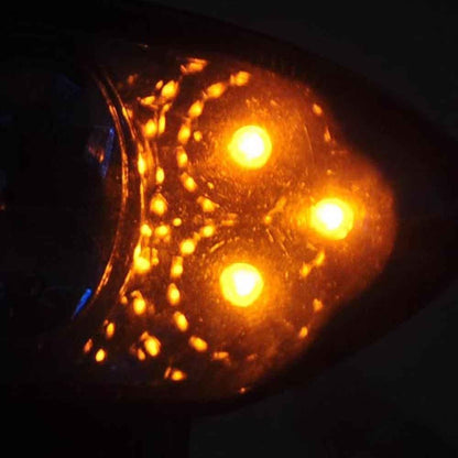 ya 23 10.7 baidi Smoke LED Tail Light Brake Turn Signal Lamp for Suzuki GSX1300R Hayabusa 99-07