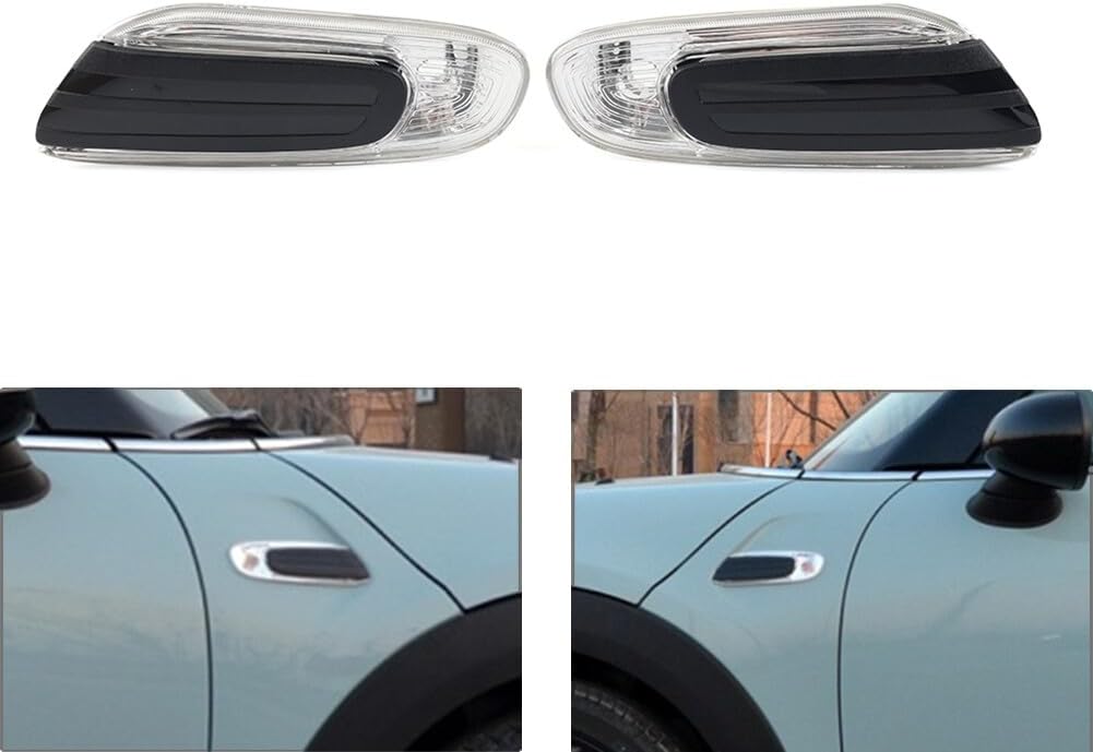 ya 4 8.10 Front Fender Side Indicator Light Turn Signal Light Cover for Mini Cooper F55
