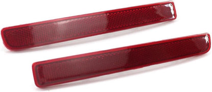 ya 4 8.10 1x Car Rear Bumper Reflector Red Lens Warning Strip for Land Rover Discovery 3 4