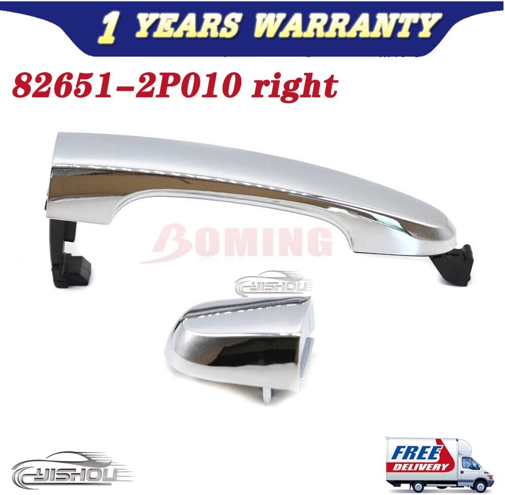 ya 10 9.16 baidi 82651-2P010 Right Door Handle Chrome Exterior Outside for Kia for Sorento 2011-2015