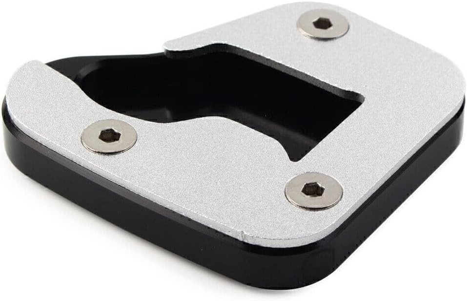ya 4 8.8.2 for Suzuki Hayabusa 2008-2020 2018 Silver Kickstand Sidestand Enlarge Plate Pad