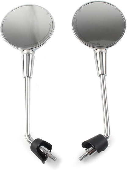 ya 7 8.24 baidi Rearview Side Mirrors for Vespa GTS GTV 125 200 300ie Sprint Primavera150 Chrome