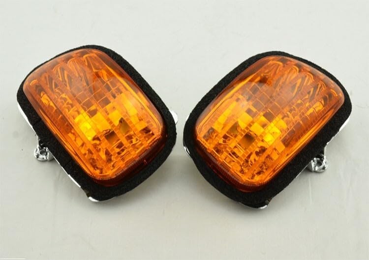 ya 13 9.15 baidi Orange Front Turn Signal Lights Lens Shell for Honda Goldwing GL1800 2001-2017
