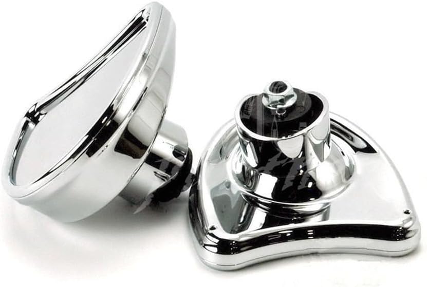 ya 2 8.15 Chrome Fairing Mount Mirror for Harley FLHT Electra Street Glide Ultra 96-13