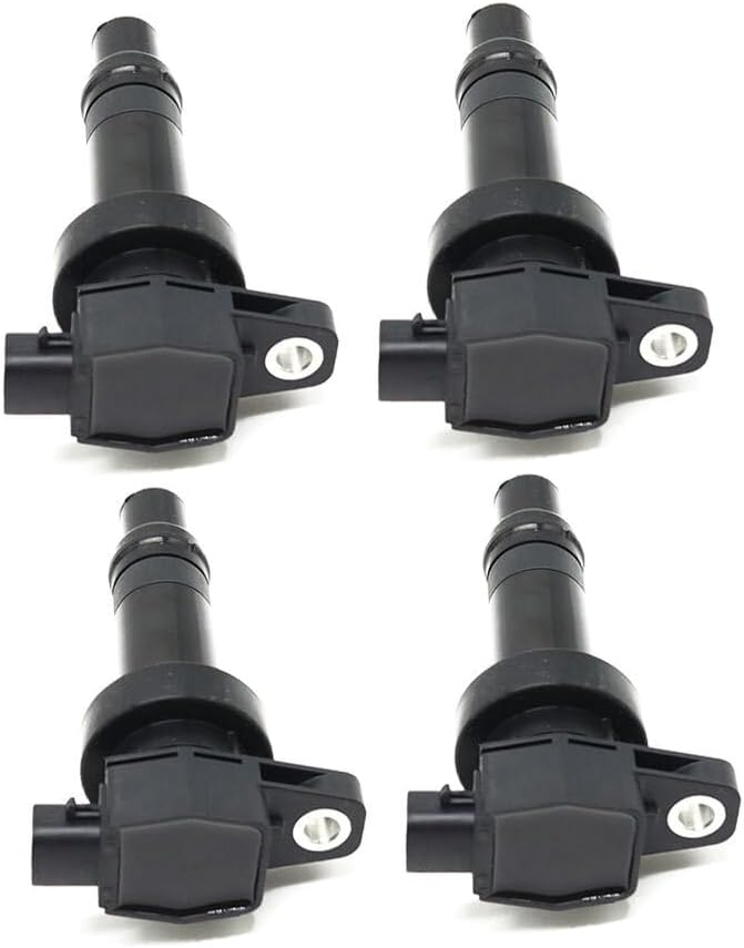 ya 9 10.24 4 Pack New Ignition Coil 27301-2B010 for Hyundai Accent for Kia Soul 1.6L L4 2010-11-