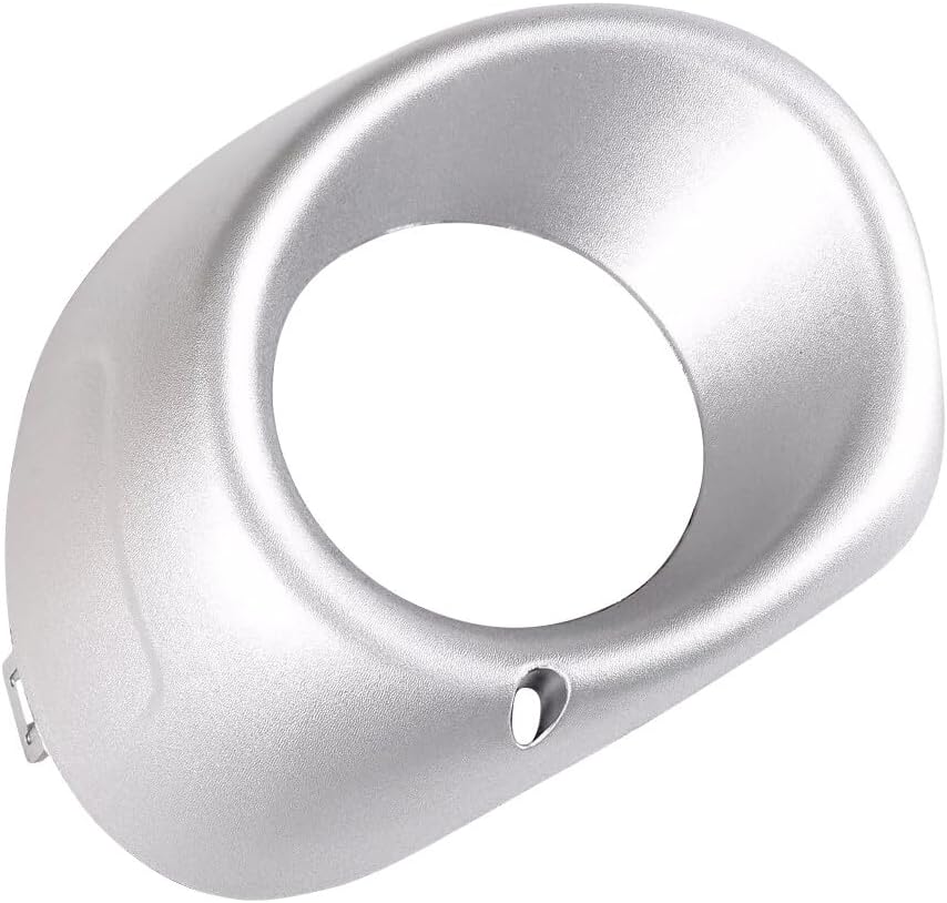 ya 9 10.24 for Outlander 2013-2015 Front Bumper Foglight Cover Silver Right Side 6400F060