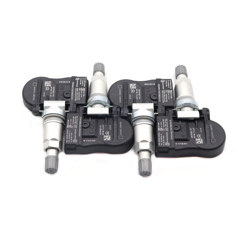 ya 2 8.15 4-Piece tire Pressure Sensor TPMS Monitoring System 52933-2B000 Suitable for Hyundai for Kia
