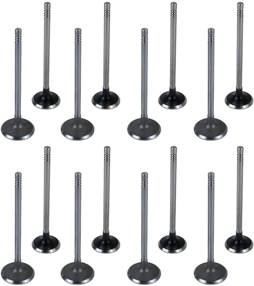 ya 10 9.16 baidi 16PCS Intake Valves Set For 2011-2019 for Buick for Cadillac for Chevrolet 1.4L DOHC