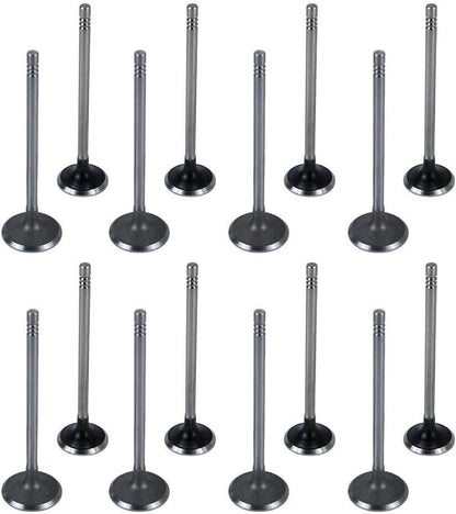 ya 10 9.16 baidi 16PCS Intake Valves Set For 2011-2019 for Buick for Cadillac for Chevrolet 1.4L DOHC