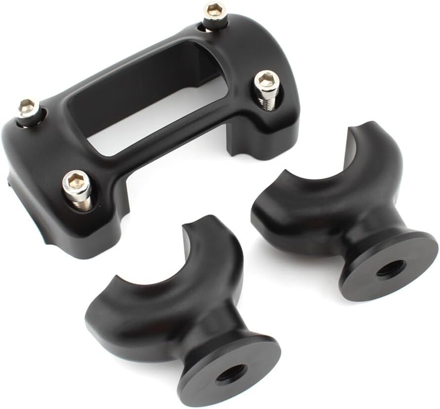 ya 4 8.8.2 1 1/4 Handlebar 32mm Riser Top Clamp Kit fit for Harley Softail Breakout Street Bob