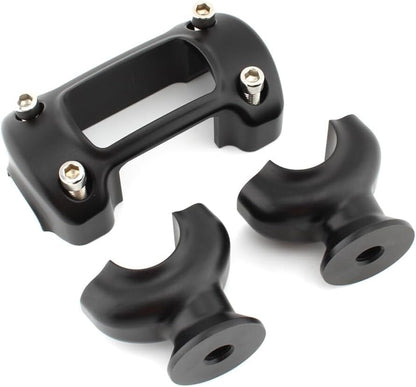 ya 4 8.8.2 1 1/4 Handlebar 32mm Riser Top Clamp Kit fit for Harley Softail Breakout Street Bob
