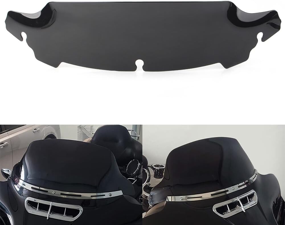 ya 2 8.15 for Harley Touring Electra Street Glide 2014-2021 Windshield Wave Wind Screen