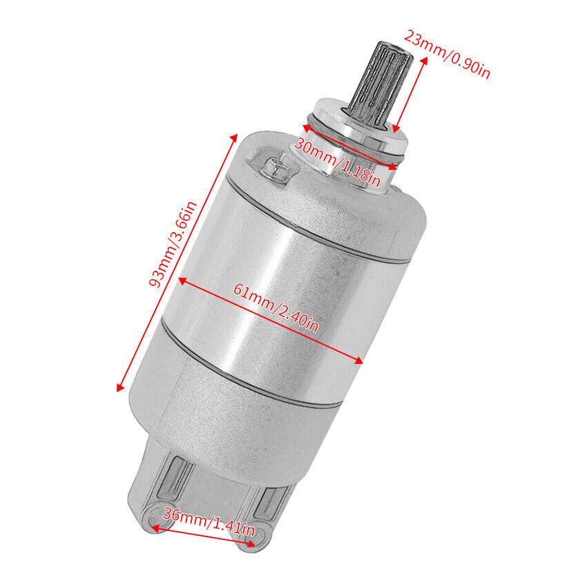 ya 23 10.7 baidi for Honda Electrical Starter Motor CBR600F4 CBR600F4i CBR600FS CBR600FR 2001-06