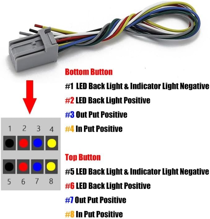 ya 13 9.15 baidi For for Honda for Civic for Accord for CR-V Dashboard Panel Dual Function Control Switch Button