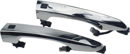 ya 5 8.10 Chrome Driver & Passenger Side Door for Smart Key Handles Front for Hyundai for Tucson