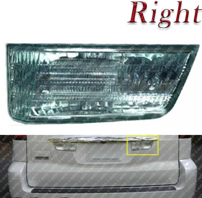 ya 7 8.24 baidi Right For 2005 for Lexus GX470 rear License Plate Light Green lens without bulb 