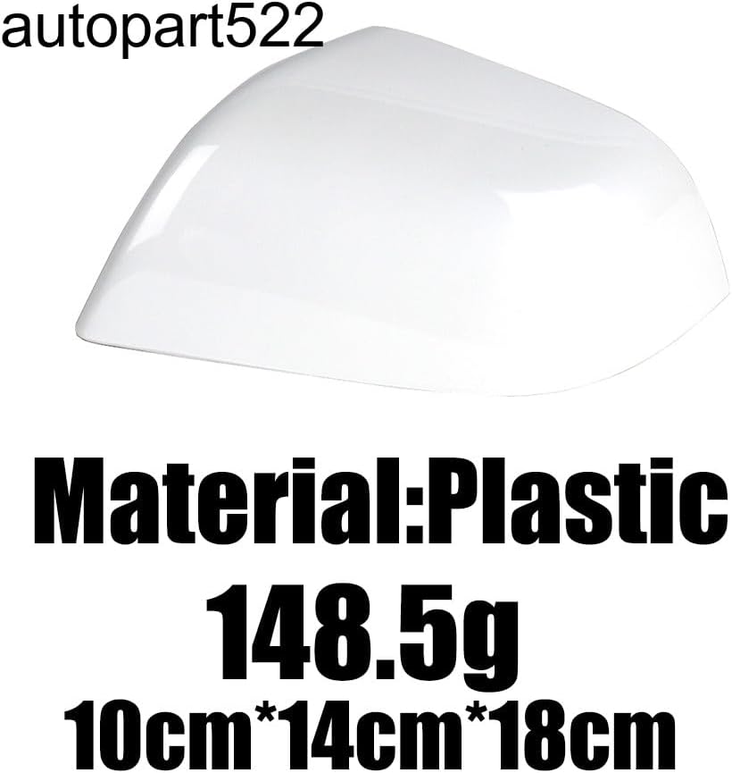 ya 11 9.14 baidiLH&RH Side Mirror Protector for Tesla Model 3 2017-2019 Double White Skull Cap