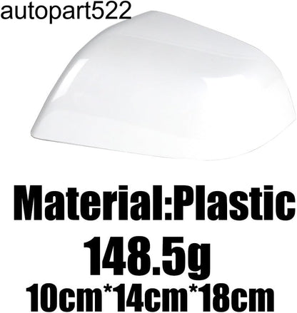 ya 11 9.14 baidiLH&RH Side Mirror Protector for Tesla Model 3 2017-2019 Double White Skull Cap