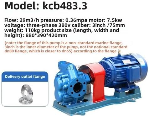 ya 28 10.13 baidi KCB Gear Pump Motor Three-phase 380V Diesel Engine High Pressure Chemistry-4