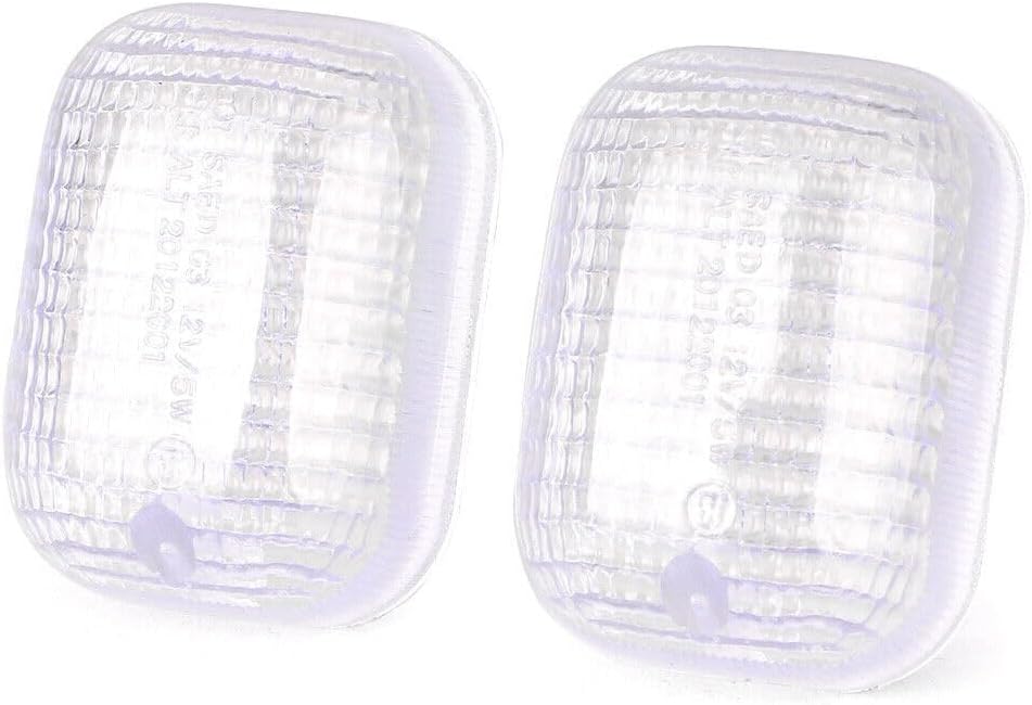 ya 4 8.8.2 Clear Front Turn Signals Blinker Lens Fit for Ducati 748 916 996 Monster for BMW F650GS