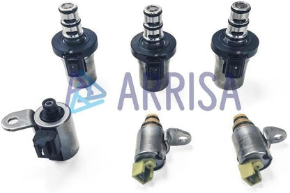 ya 10 9.16 baidi 6-Piece Transmission Solenoid Valve Kit for 2002-2012 for Mazda 3 5 6 CX-7 FNR5 4F27E-