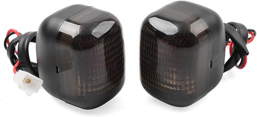 ya 13 9.15 baidi 2x Front Turn Signal Indicator Blinker Light For ZUMA50 FX ZUMA 125 BWS 50 Smoke