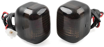 ya 13 9.15 baidi 2x Front Turn Signal Indicator Blinker Light For ZUMA50 FX ZUMA 125 BWS 50 Smoke