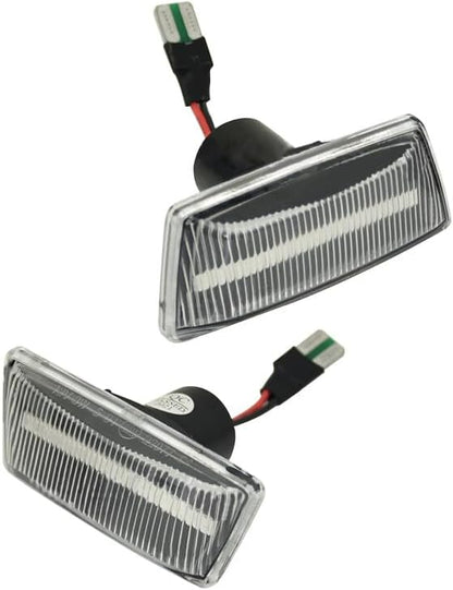 ya 4 8.14 2 Side Marker Turn Signal Indicator Lights Fits for Saturn Halo 2007-2010