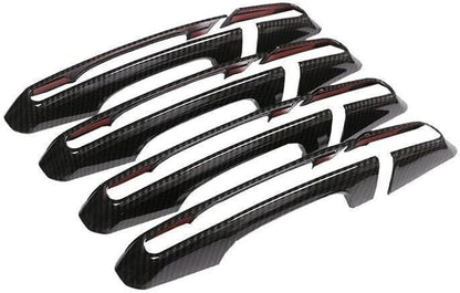 ya 5 8.10 for Range Rover L405 2013-22 Carbon Fiber Look Outside Door Handle F for Rame Trim 8P
